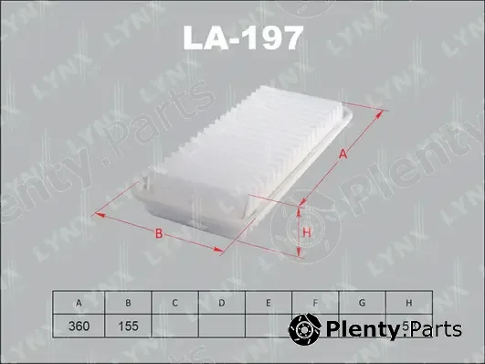 LYNXauto LA-197 — Air Filter
