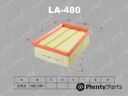 LYNXauto LA-480 — Air Filter