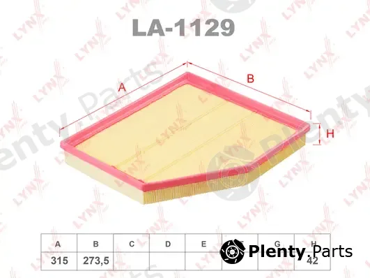 LYNXauto LA-1129 — Air Filter