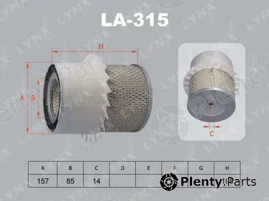 LYNXauto LA-315 — Air Filter