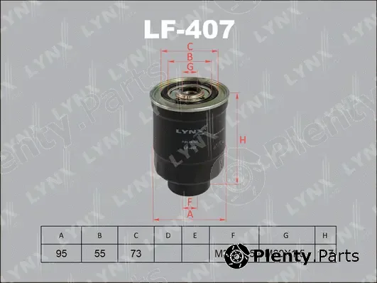 LYNXauto LF-407 — Fuel Filter