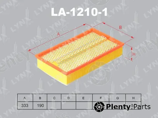 LYNXauto LA-1210-1 — Air Filter