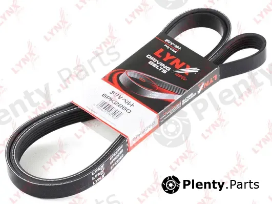 LYNXauto 6PK2260 — V-Ribbed Belt