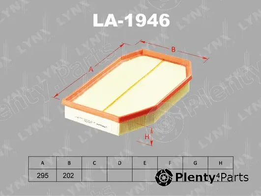 LYNXauto LA-1946 — Air Filter
