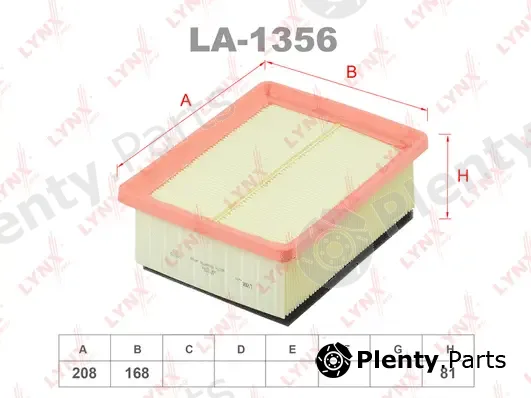 LYNXauto LA-1356 — Air Filter