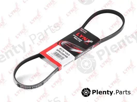 LYNXauto 3PK0848 — V-Ribbed Belt