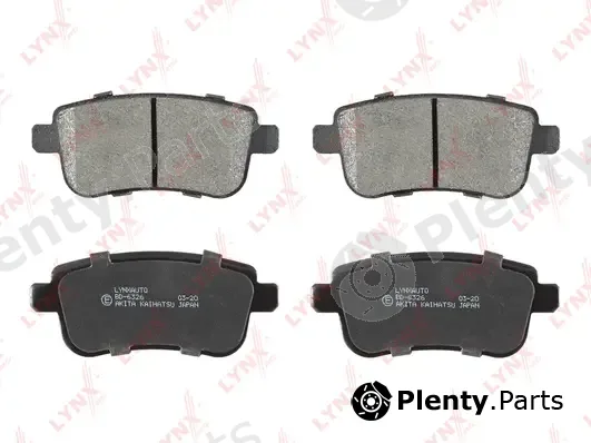 LYNXauto BD-6326 — Brake Pad Set, disc brake