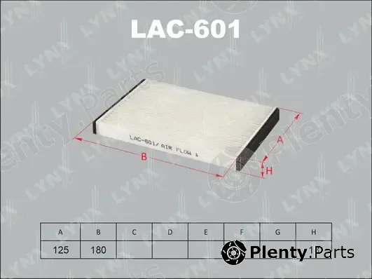 LYNXauto LAC-601 — Filter, cabin air