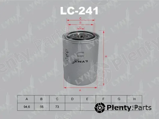 LYNXauto LC-241 — Oil Filter