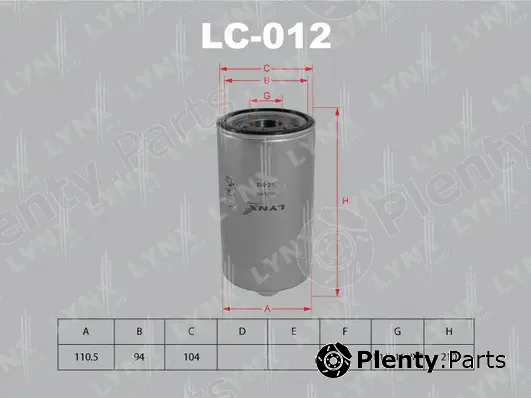 LYNXauto LC-012 — Oil Filter