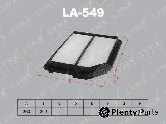 LYNXauto LA-549 — Air Filter