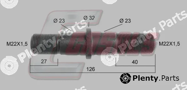 Casals 21127 — Wheel Stud