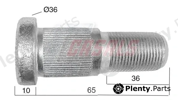 Casals 21522 — Wheel Stud