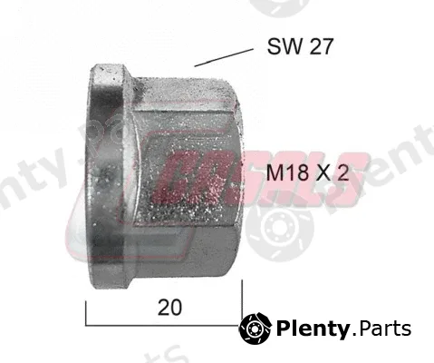 Casals 21152 — Wheel Nut