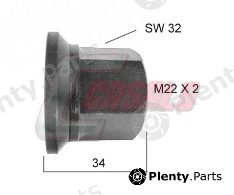 Casals 21114 — Wheel Stud