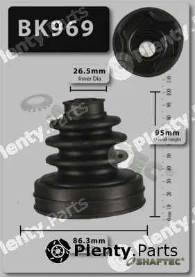 Shaftec BK969 — Bellow Kit, drive shaft
