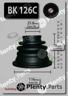 Shaftec BK126C — Bellow Kit, drive shaft