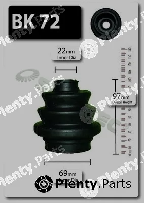 Shaftec BK72 — Bellow Kit, drive shaft