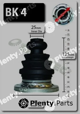 Shaftec BK4 — Bellow Kit, drive shaft