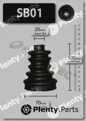 Shaftec SB01 — Bellow Kit, drive shaft