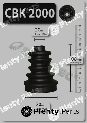 Shaftec CBK2000 — Bellow Kit, drive shaft