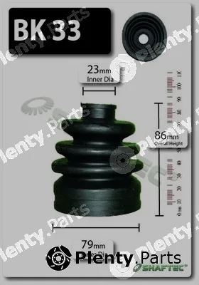 Shaftec BK33 — Bellow Kit, drive shaft