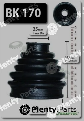Shaftec BK170 — Bellow Kit, drive shaft