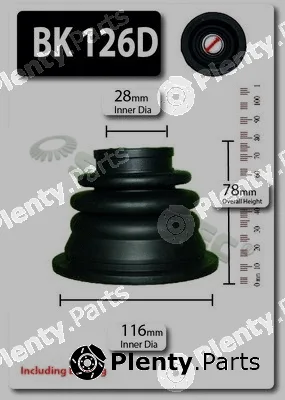 Shaftec BK126D — Bellow Kit, drive shaft