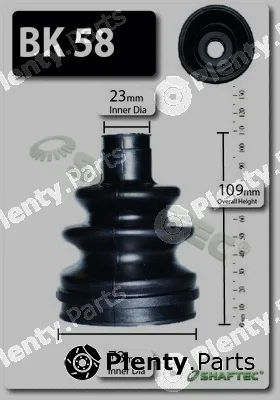 Shaftec BK58 — Bellow Kit, drive shaft