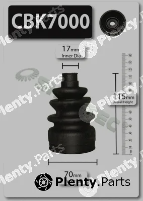Shaftec CBK7000 — Bellow Kit, drive shaft