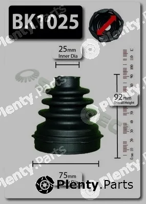 Shaftec BK1025 — Bellow Kit, drive shaft