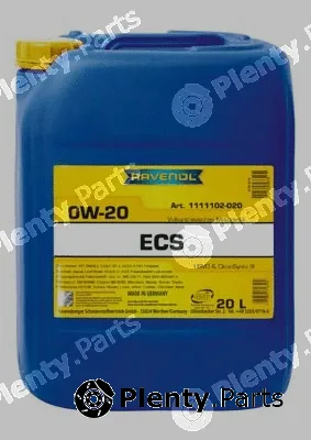 Ravenol 1111102-020-01-999 — Engine Oil RAVENOL ECS SAE 0W-20