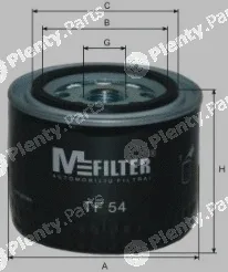Mfilter TF54 — Oil Filter