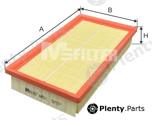 Mfilter K483/1 — Air Filter