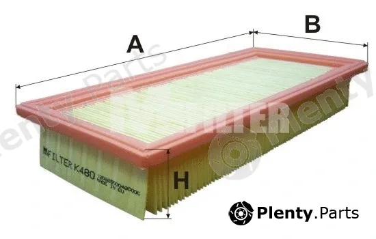 Mfilter K480 — Air Filter