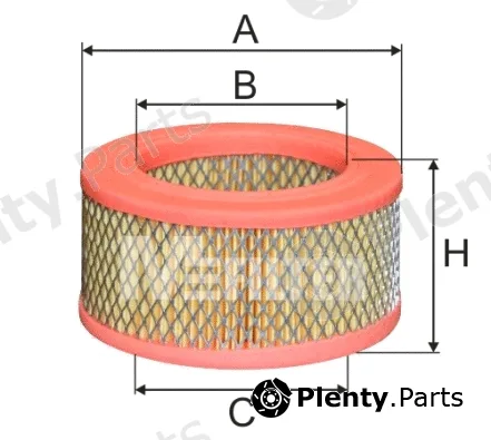 Mfilter A1018 — Air Filter