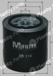 Mfilter TF316 — Oil Filter