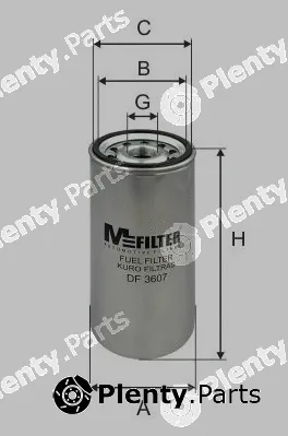 Mfilter DF3607 — Fuel Filter
