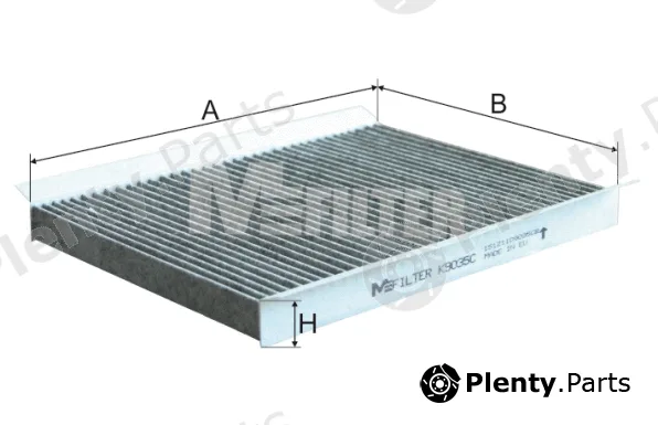 Mfilter K9035C — Filter, cabin air