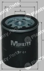 Mfilter TF61 — Oil Filter