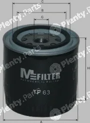 Mfilter TF63 — Oil Filter