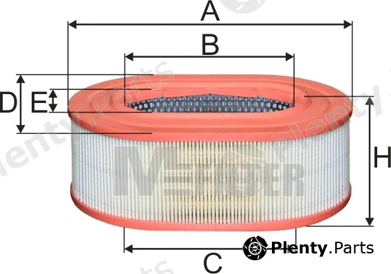 Mfilter A8069 — Air Filter