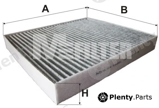 Mfilter K9086C — Filter, cabin air