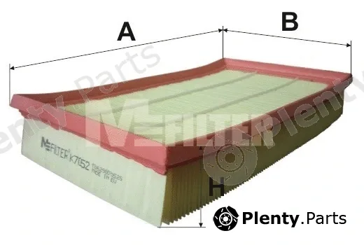 Mfilter K7052 — Air Filter