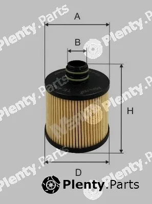 Mfilter TE4061 — Oil Filter