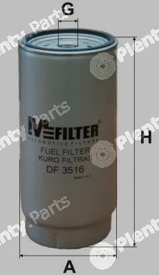Mfilter DF3516 — Fuel Filter