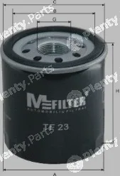 Mfilter TF23 — Oil Filter