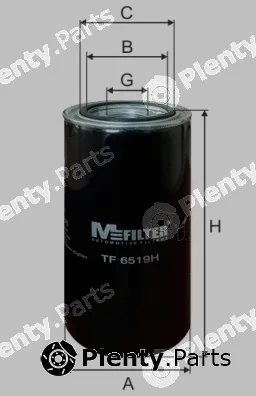 Mfilter TF6519H — Filter, operating hydraulics