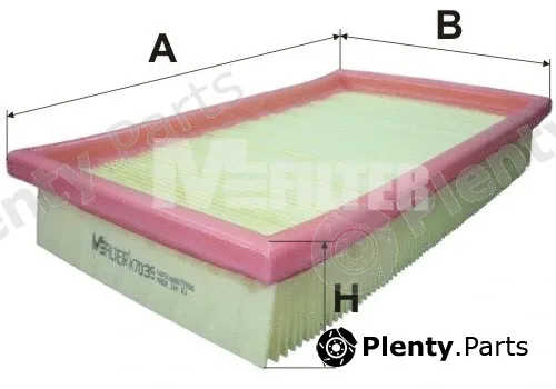 Mfilter K7039 — Air Filter