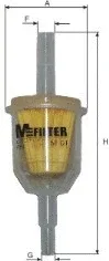 Mfilter BF01 — Fuel Filter